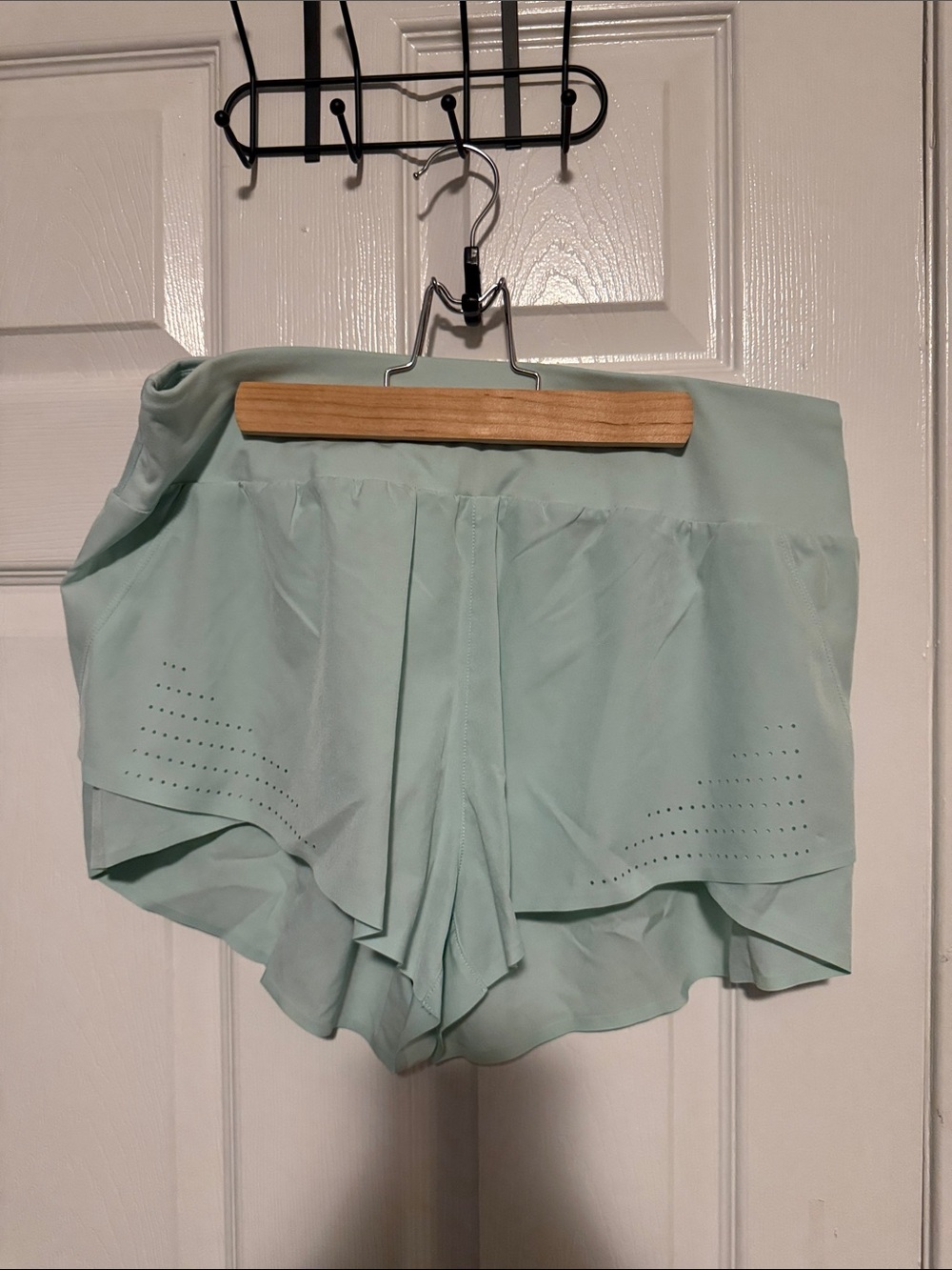 JoyLab Light Aqua Layered Athletic Shorts